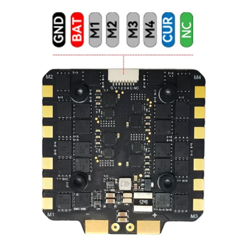 Бесколлекторный ESC BLS 100A 4 – обзор и цена 4 In 1 Esc